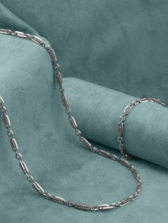 Цепь из белого золота