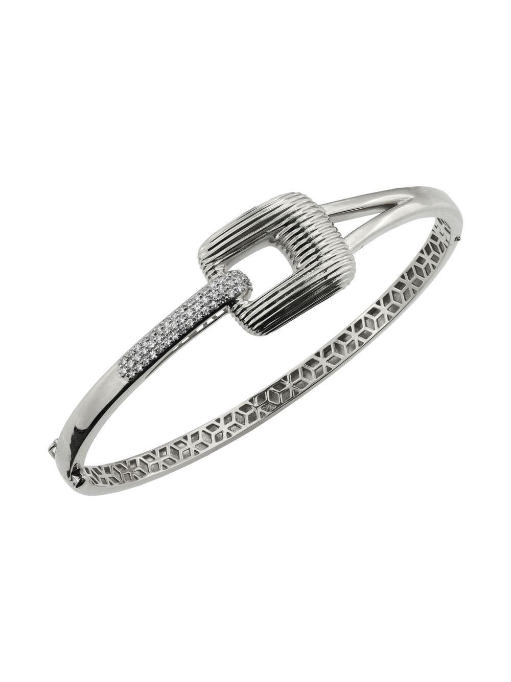 Браслет из белого золота c бриллиантами