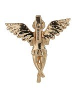 Подвеска из золота 585 пробы c фианитом