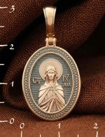 Образок из золота 585 пробы