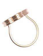 Кольцо из золота 585 пробы c тигровым глазом