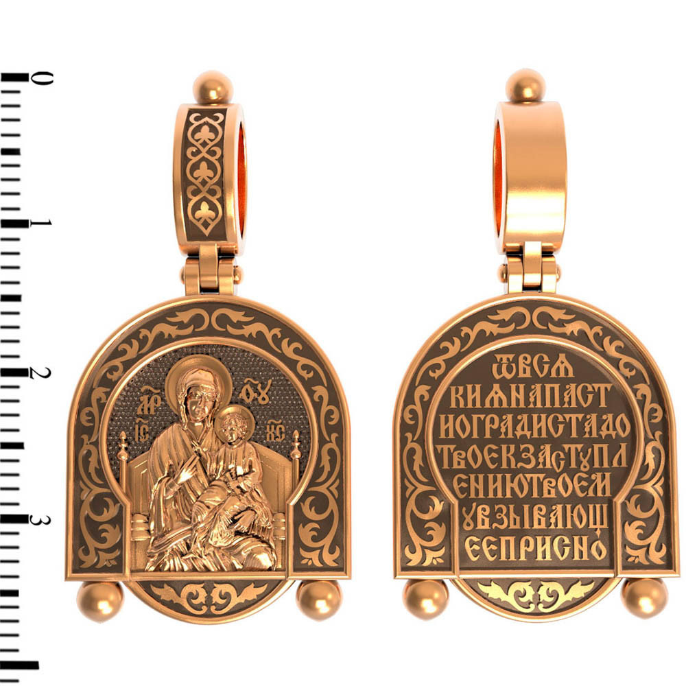 Образок из золота