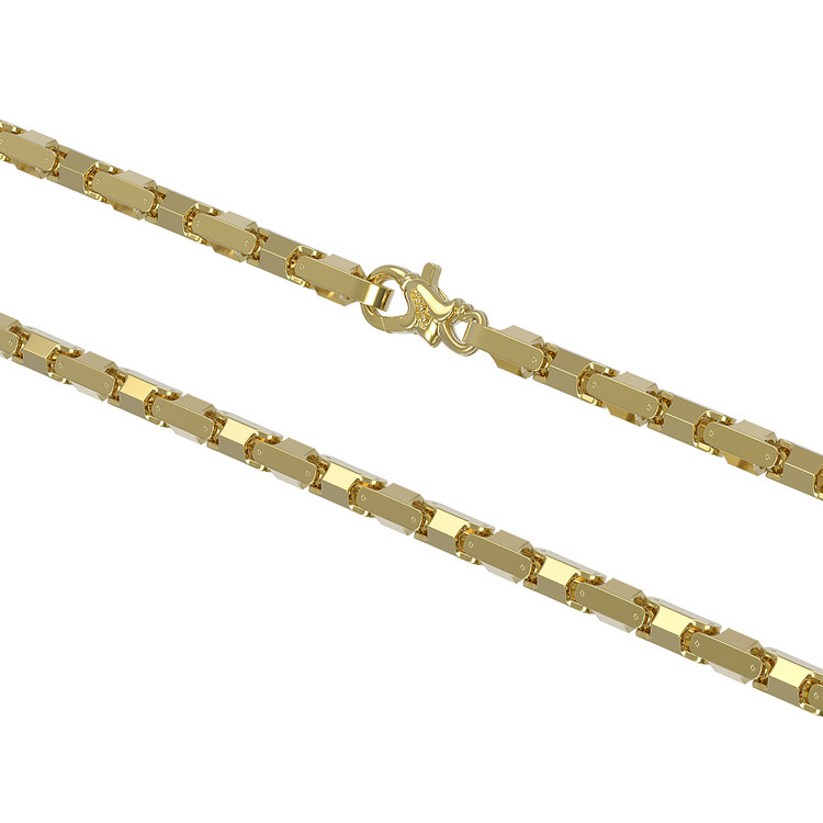 Цепь из лимонного золота