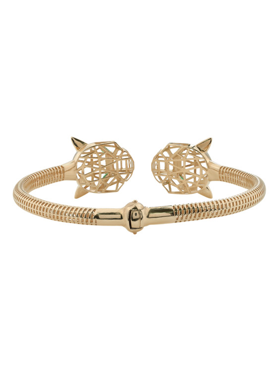 Браслет из золота c изумрудом