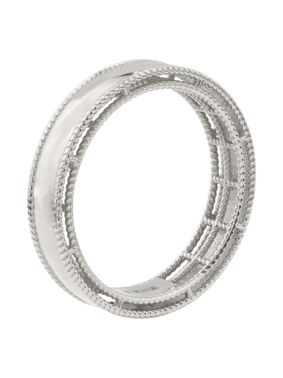 Кольцо из белого золота