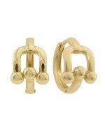 Серьги из лимонного золота 585 пробы