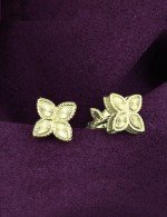 Серьги из лимонного золота 585 пробы