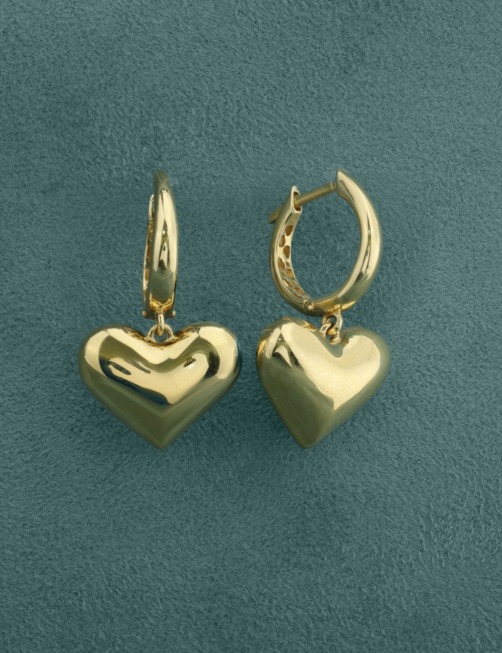 Серьги из лимонного золота 585 пробы