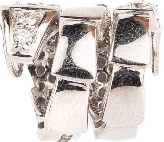 Подвеска из белого золота 585 пробы c бриллиантами