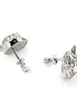 Серьги из белого золота