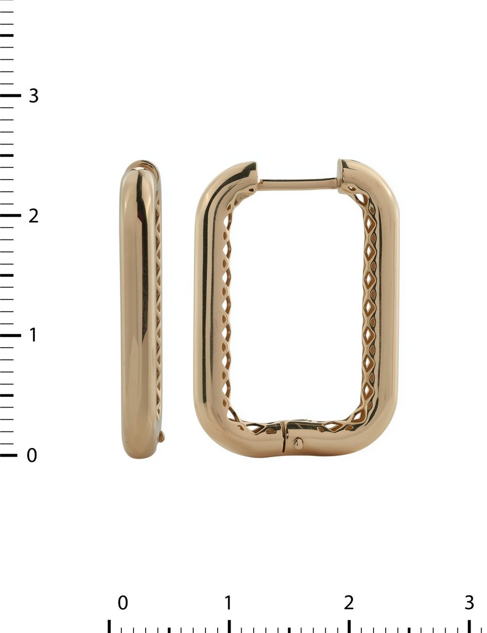 Серьги из золота 585 пробы