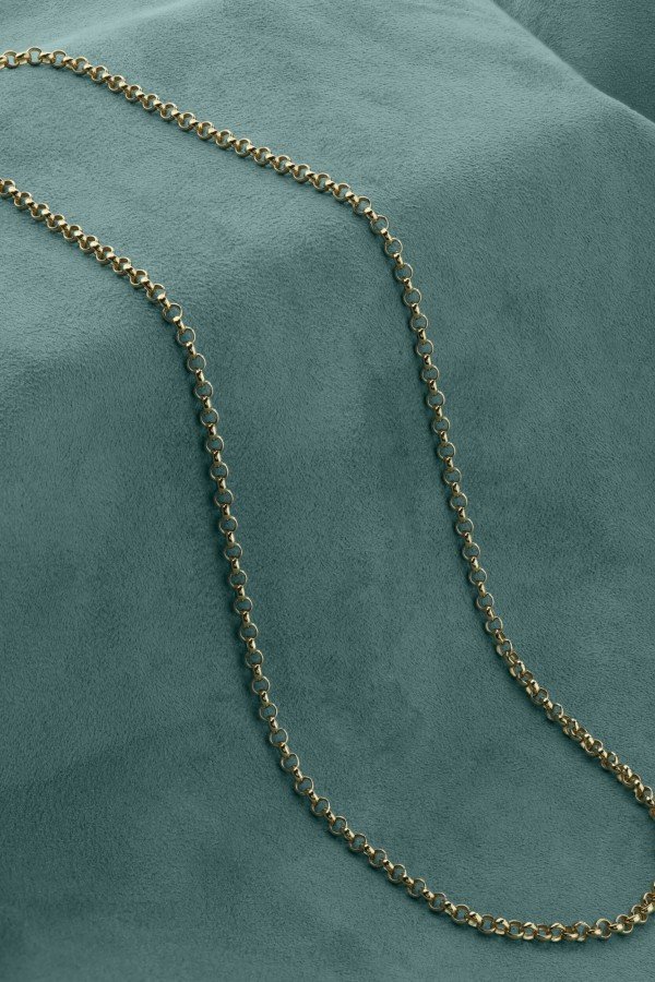 Цепь из лимонного золота