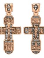 Крест из золота 585 пробы