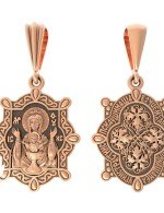 Образок из золота 585 пробы