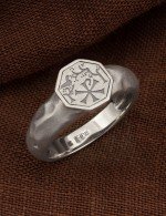 Кольцо из белого золота 585 пробы