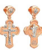Крест из золота 585 пробы