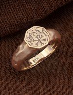 Кольцо из золота 585 пробы