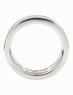 Кольцо из белого золота c рубином