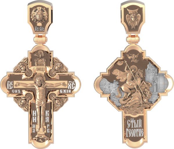 Крест из золота