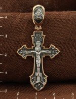 Крест из золота 585 пробы