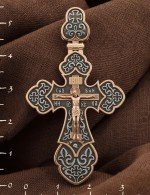 Крест из золота 585 пробы