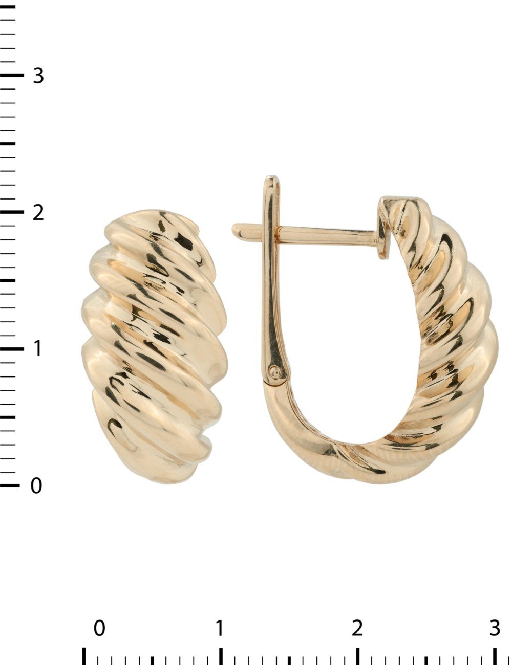 Серьги из золота 585 пробы