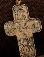 Крест из золота 585 пробы