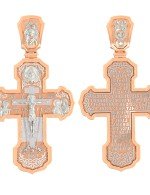Крест из золота 585 пробы