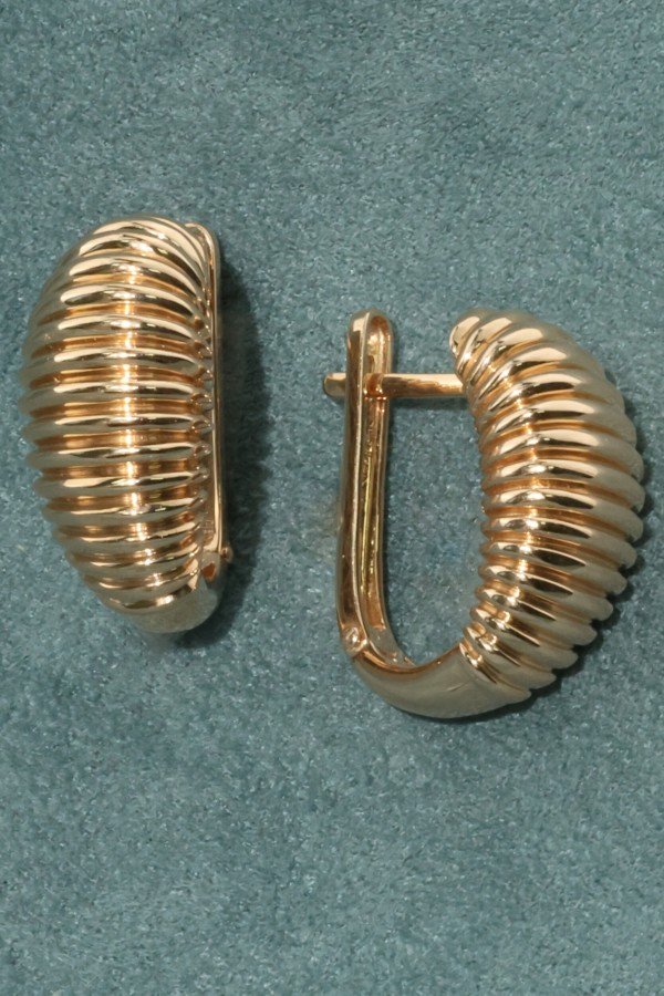 Серьги из золота 585 пробы