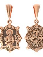 Образок из золота 585 пробы