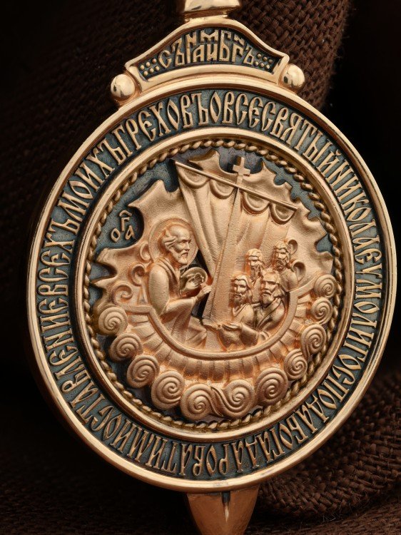 Образок из золота