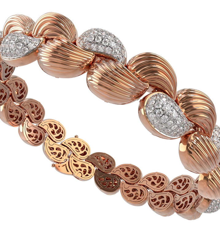 Браслет из золота c бриллиантами