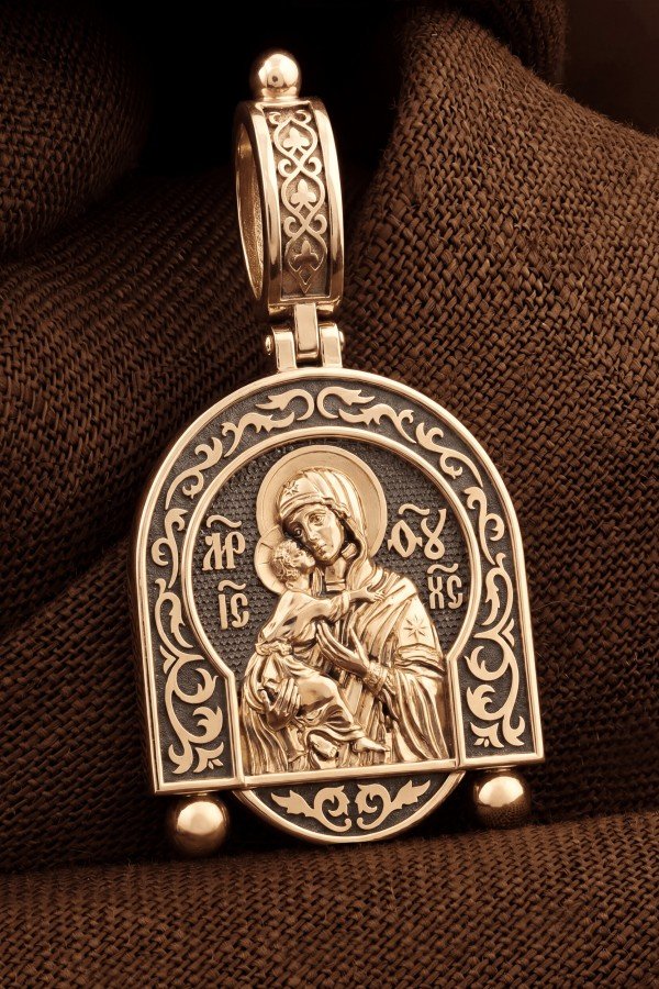 Образок из золота 585 пробы