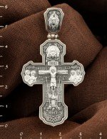Крест из серебра 925 пробы