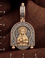 Образок из золота 585 пробы