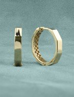 Серьги из лимонного золота 585 пробы