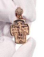 Крест из золота 585 пробы