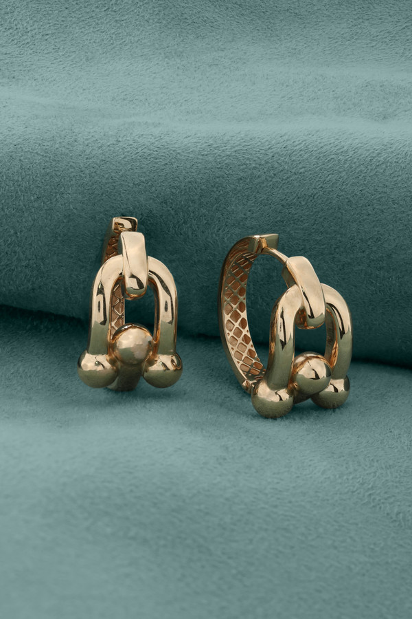 Серьги из золота