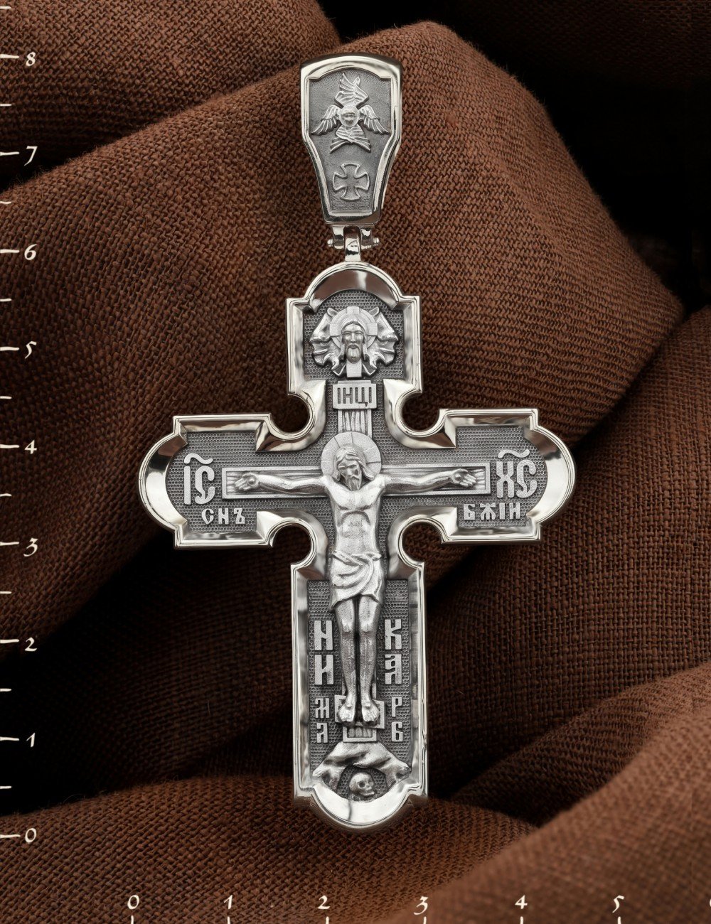 Крест из серебра 925 пробы