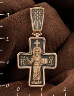 Крест из золота 585 пробы