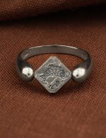 Кольцо из белого золота 585 пробы