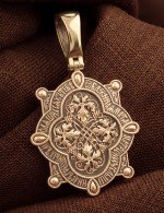 Образок из золота 585 пробы