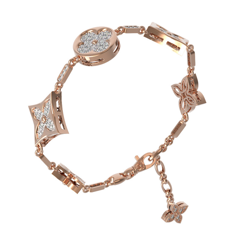 Браслет из золота c бриллиантами