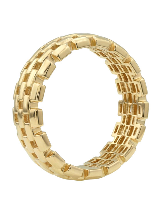 Кольцо из лимонного золота