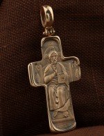 Крест из золота 585 пробы