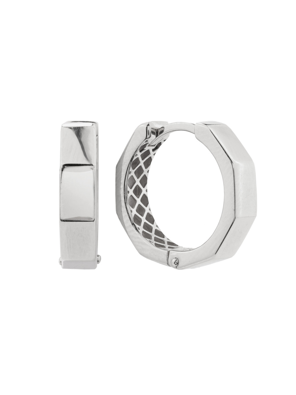 Серьги из белого золота