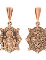 Образок из золота 585 пробы