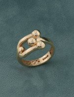 Кольцо из золота 585 пробы
