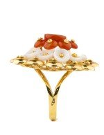 Кольцо из лимонного золота