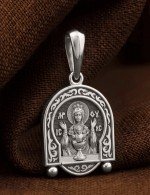 Образок из белого золота 585 пробы